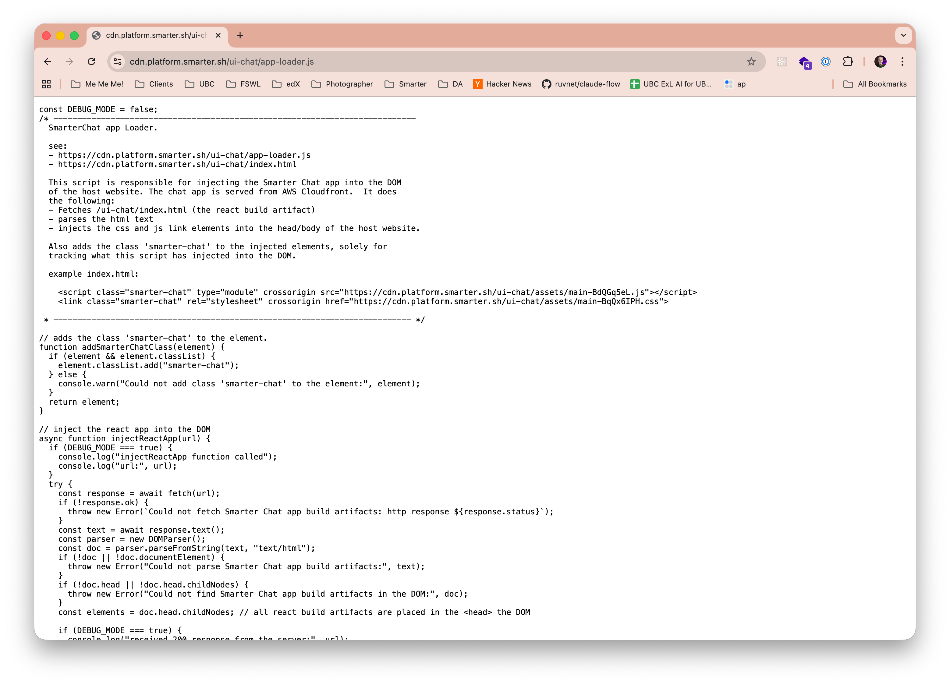 Smarter Chat Component app-loader.js